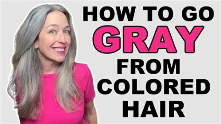 Should I cut my hair to go grey?