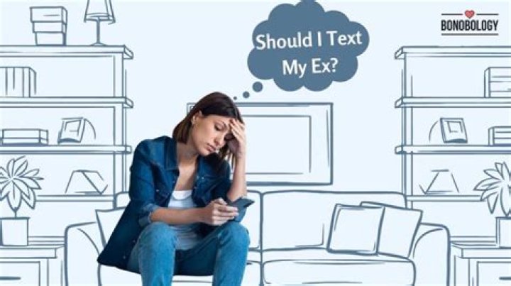Should I text my ex if I miss him?