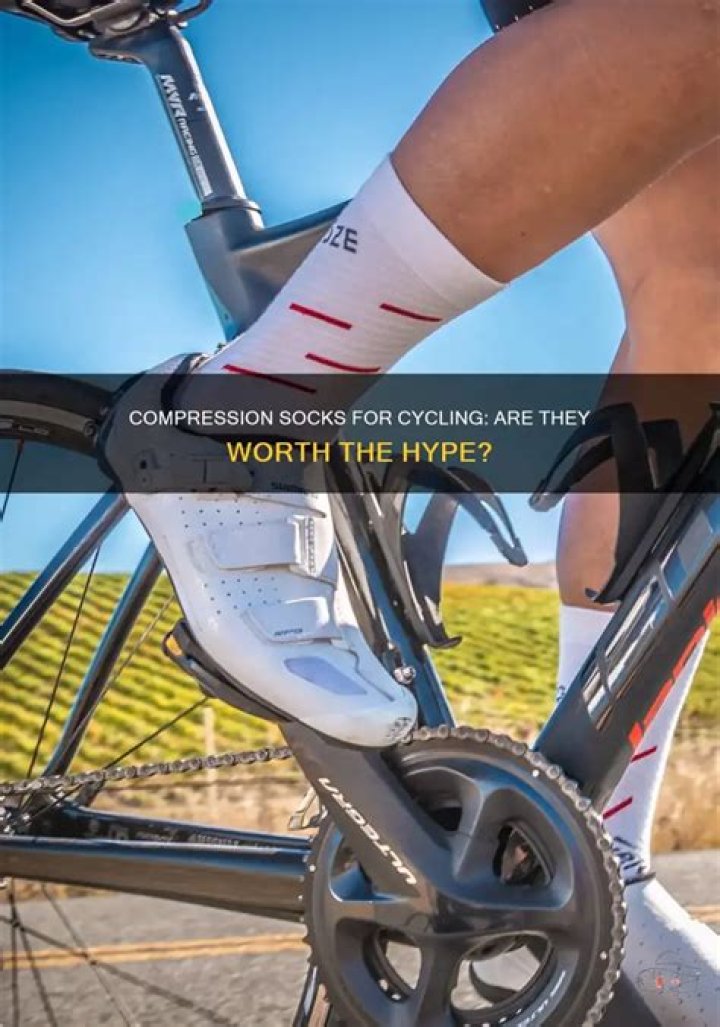 Should I wear compression socks while cycling?