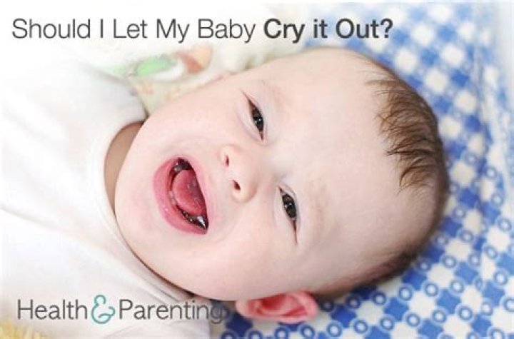 Should you let babies cry out?