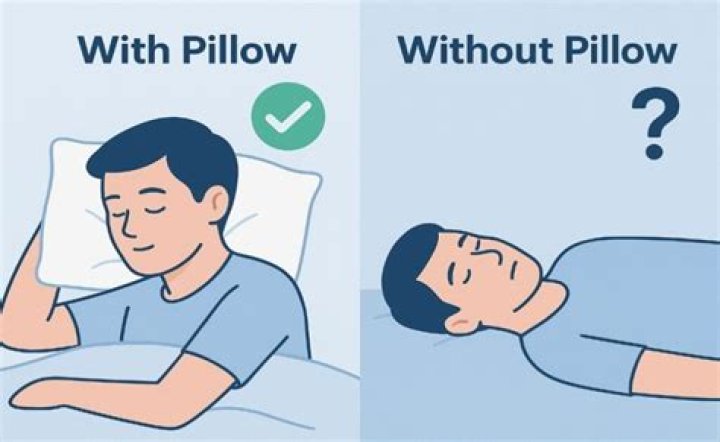 Should you sleep without a pillow?