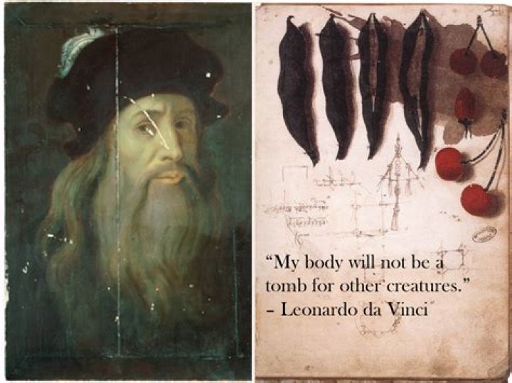 Was Leonardo da Vinci vegan or vegetarian?