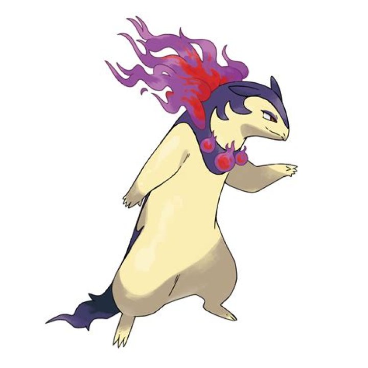 What animal is Typhlosion?