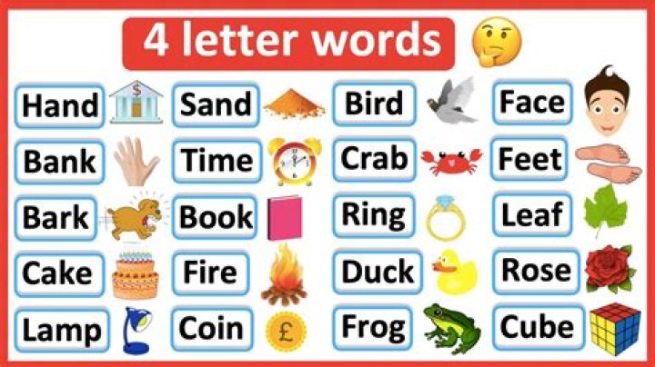 What are 4 letter words that start with T?