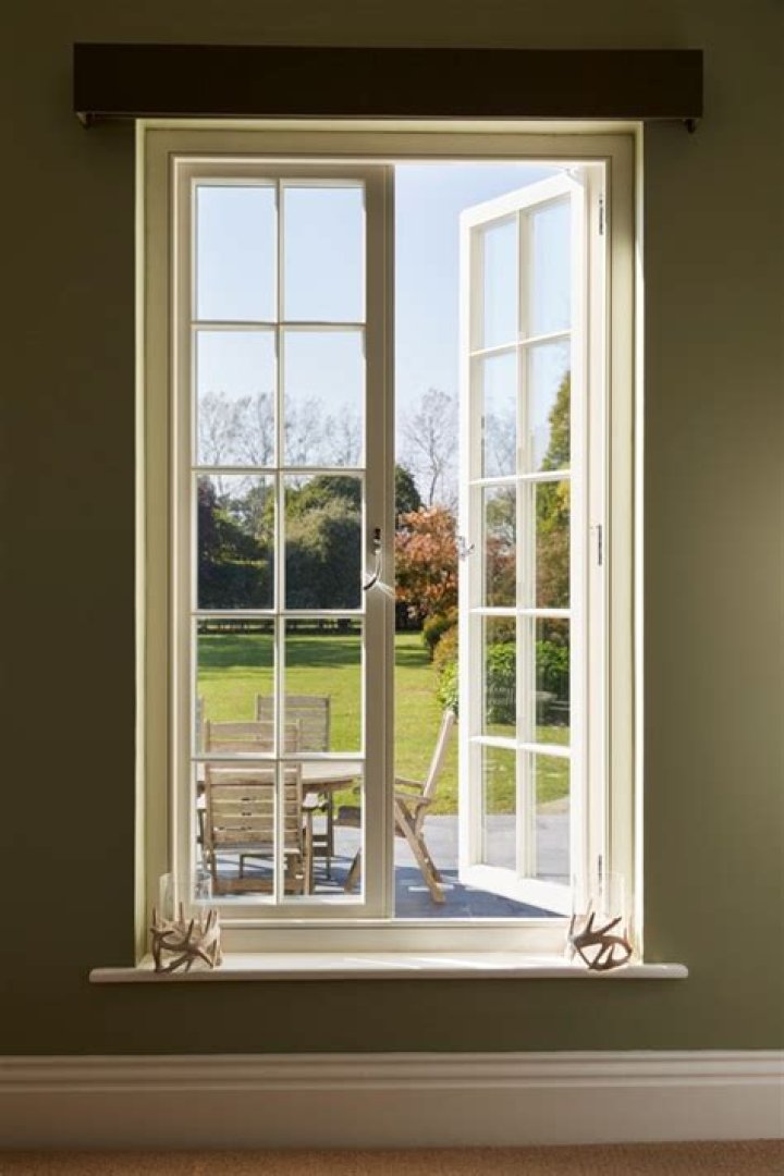 What are French windows?