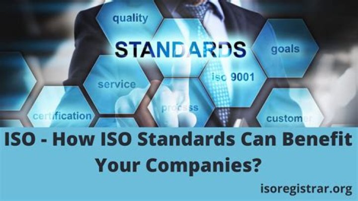 What are the 3 ISO standards?