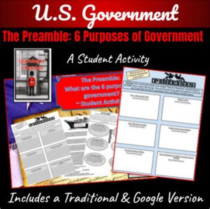 What are the 6 purposes of government?