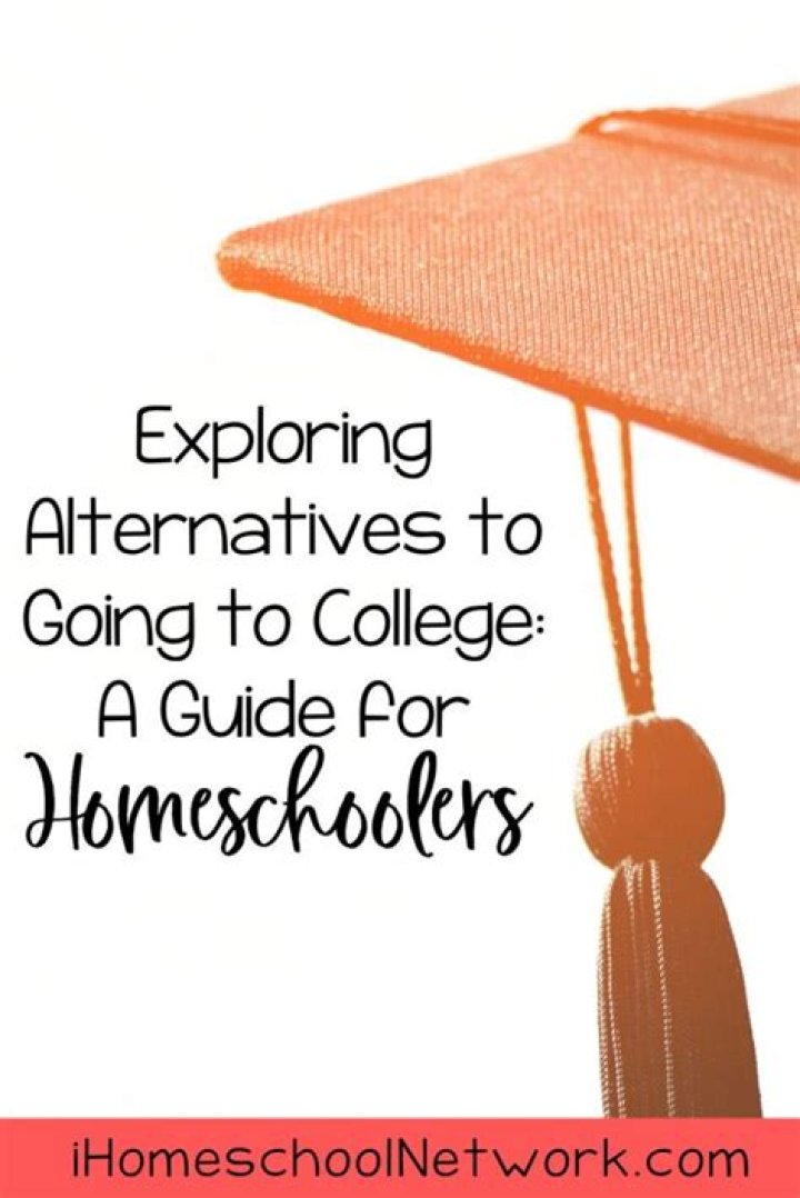 What are the alternatives to going to college?