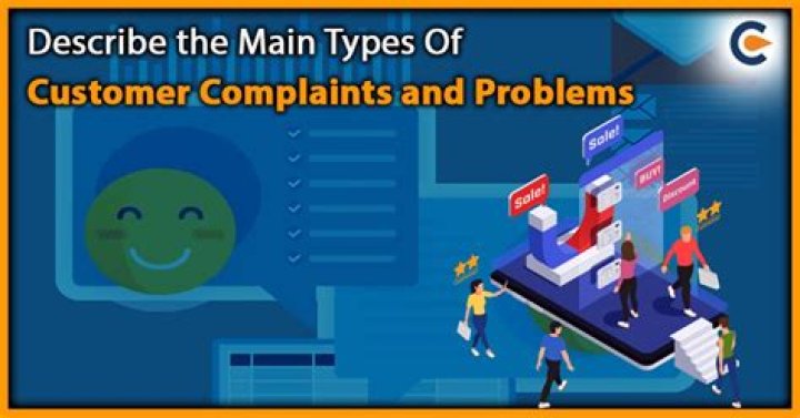 What are the five types of customer complaints?