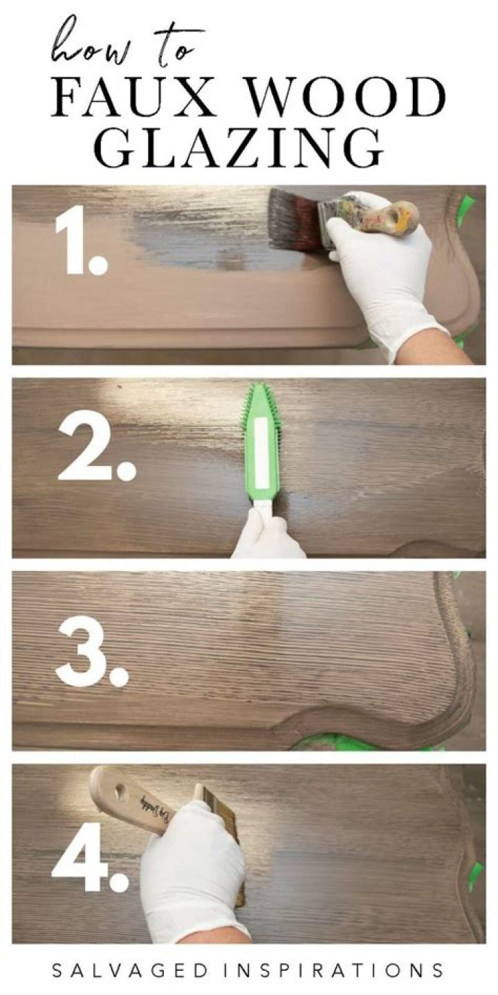 What are the four methods used to apply glaze?