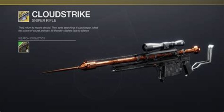What are the odds of getting Cloudstrike Destiny 2?