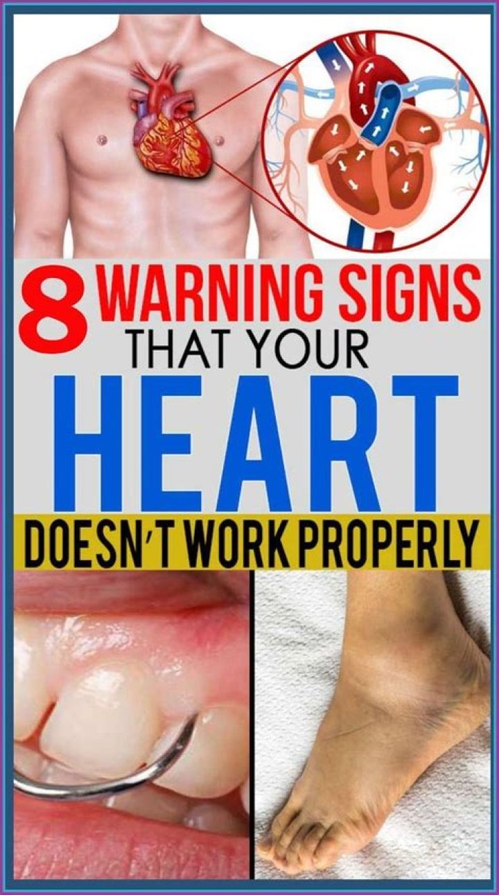 What are the signs that your heart is not working properly?
