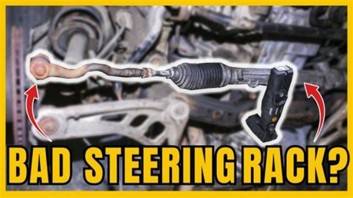 What are the symptoms of a bad power steering rack?