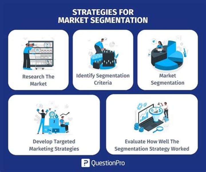 What are the three market segmentation strategies?