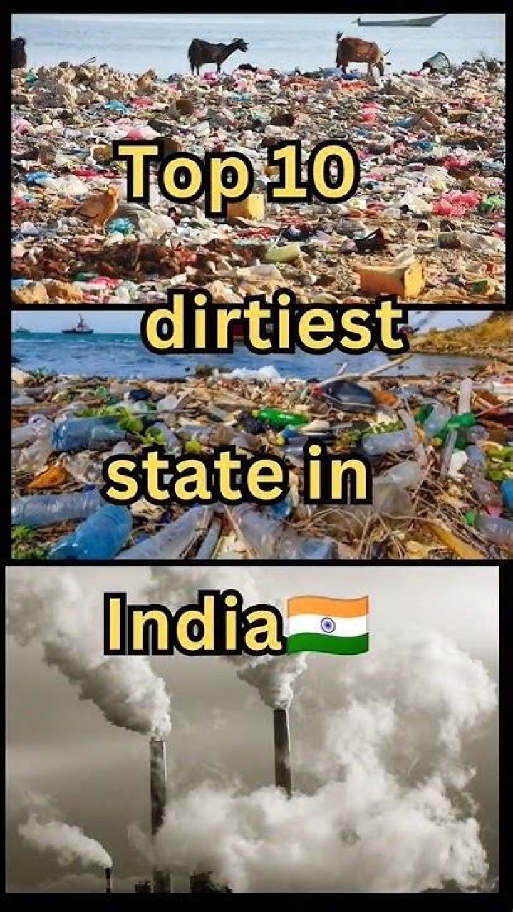 What are the top 10 dirtiest states?