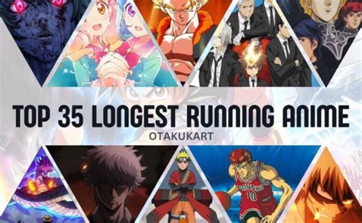 What are the top 5 longest running anime?