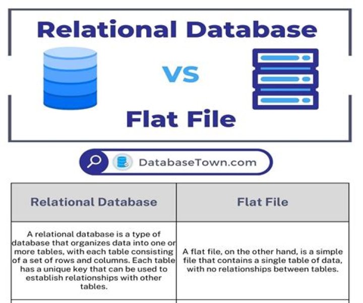 What are the type of database?