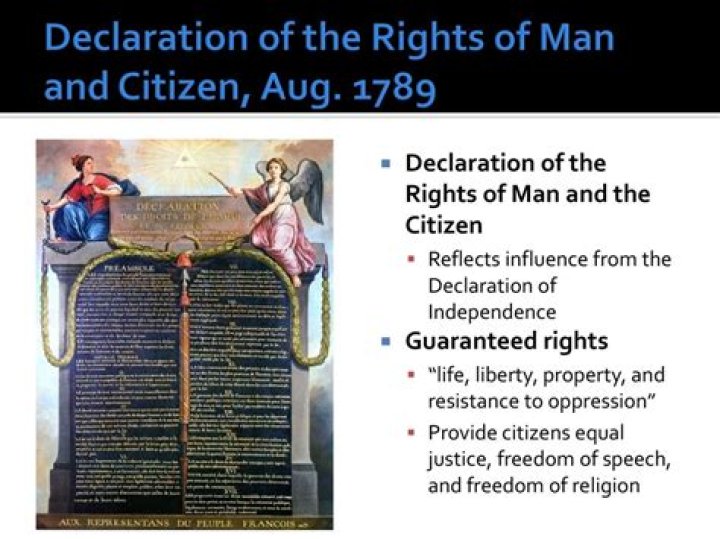 What best describes the impact of the Declaration of the Rights of Man and of the Citizen?