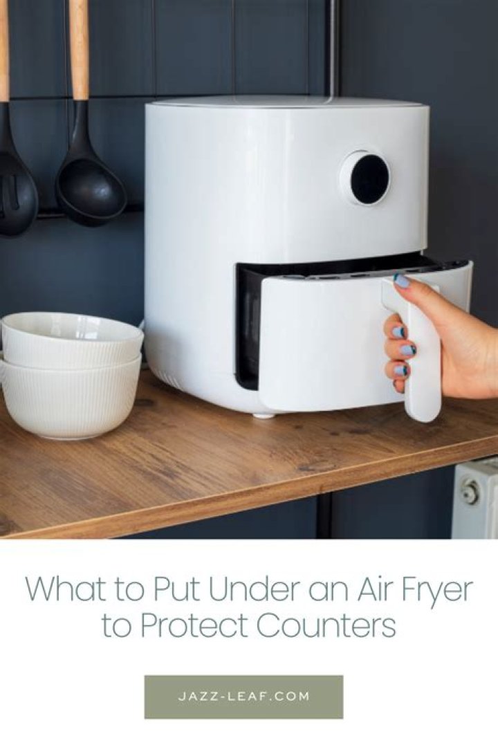 What can I put under my air fryer to protect my counter?