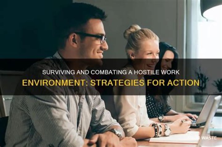 What can you do about a hostile work environment?