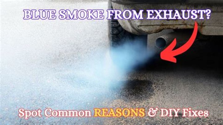 What causes blue smoke on acceleration?