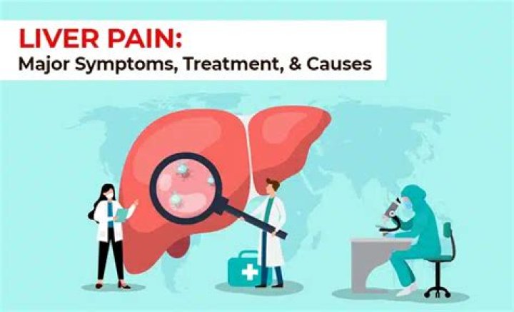 What causes liver discomfort?