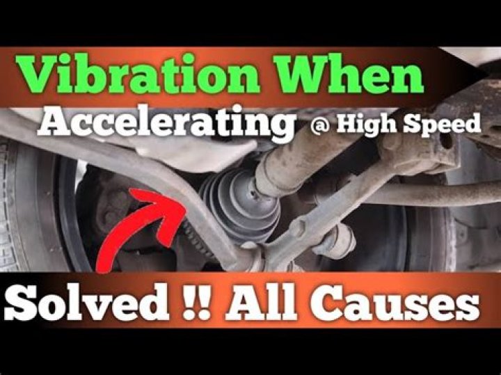 What causes vibration at 70mph?