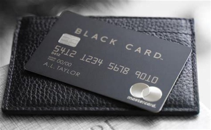 What celebrities have a black card?