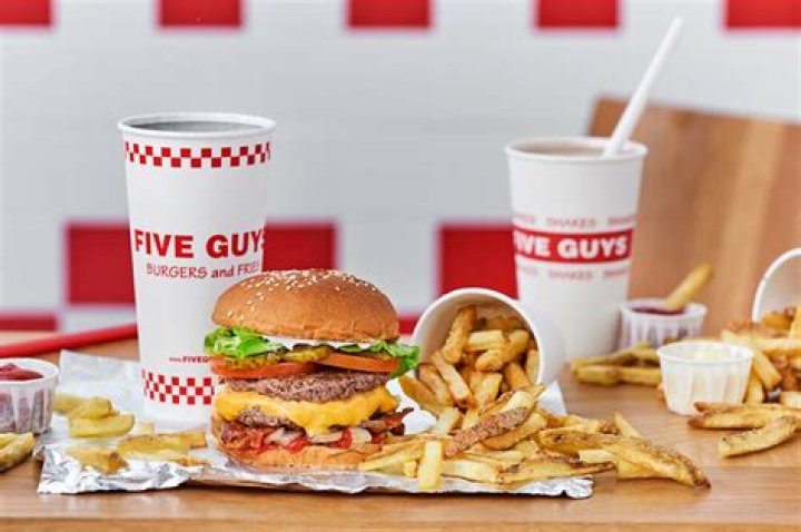 What cheese does five guys use?