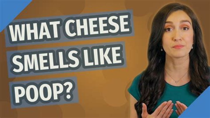 What cheese smells like poop?