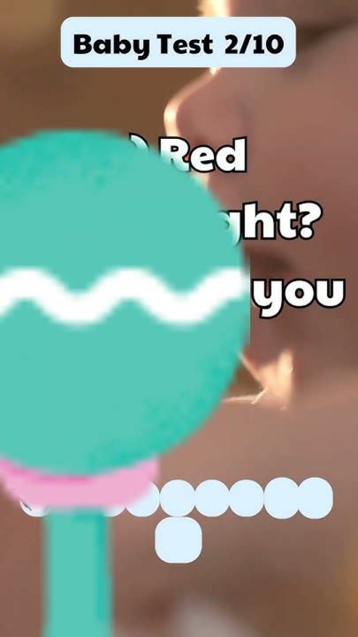 What color do babies first see?