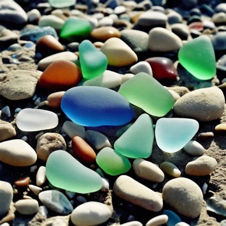 What color is beach glass?