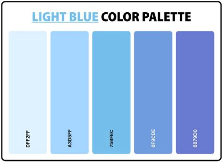 What color is the lightest color?