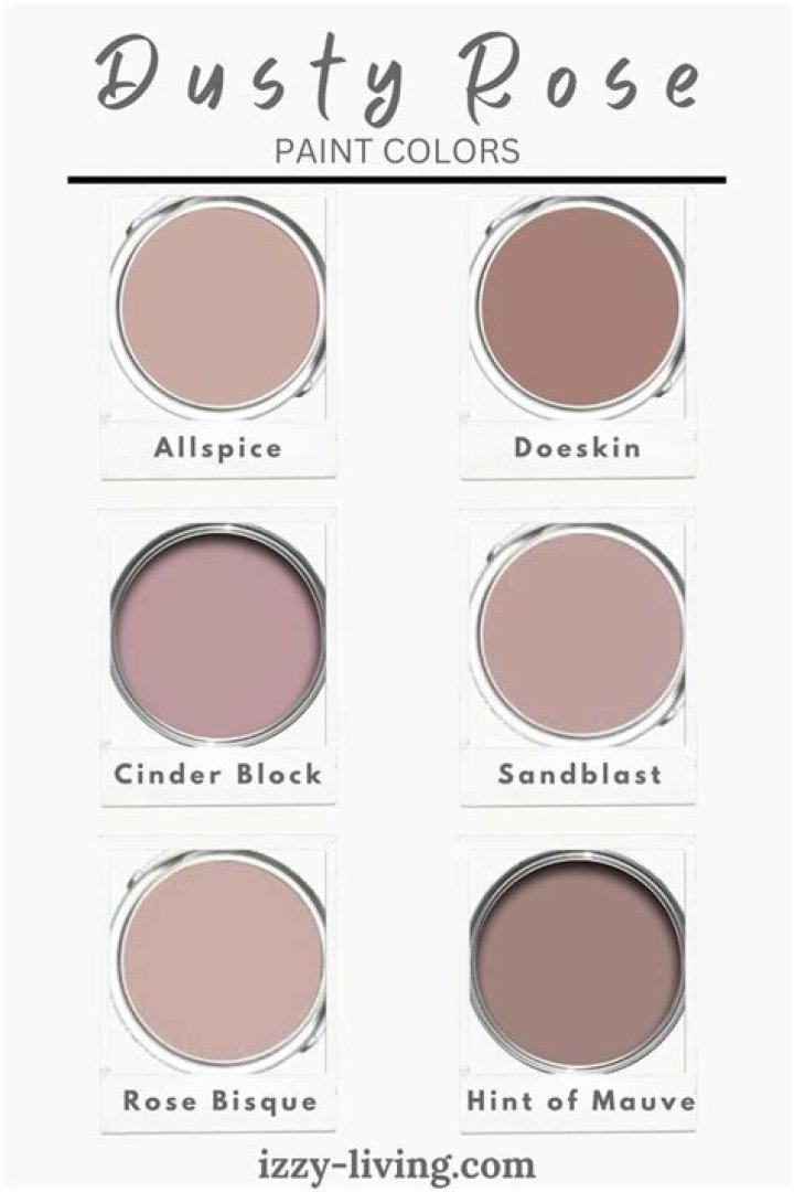 What colors make Dusty Rose?