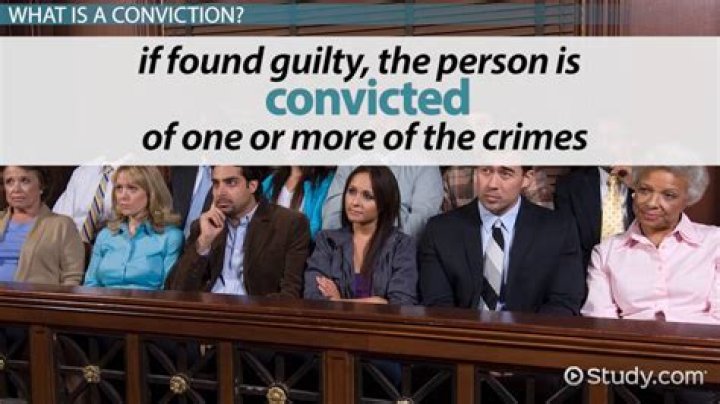 What counts as a criminal conviction?