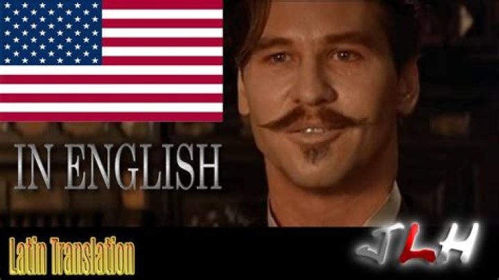 What did Doc Holliday say to Ringo in Latin?