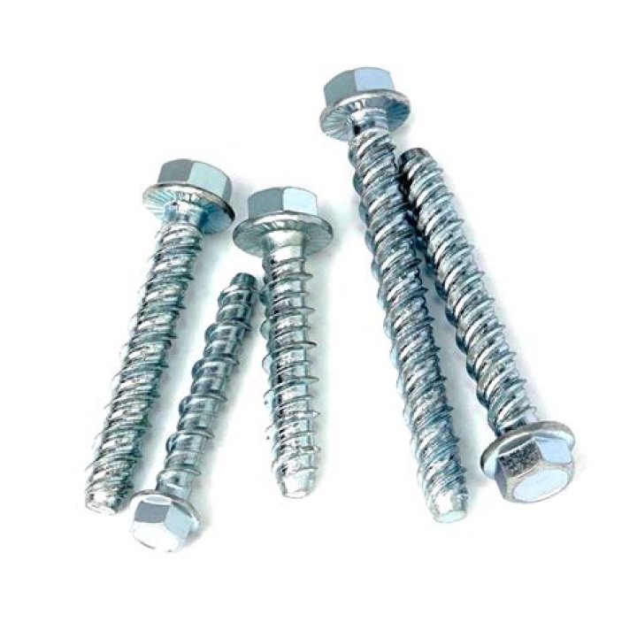 What do concrete screws look like?