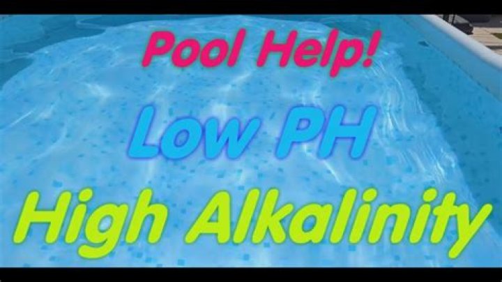 What do I do if my pool has high alkalinity?