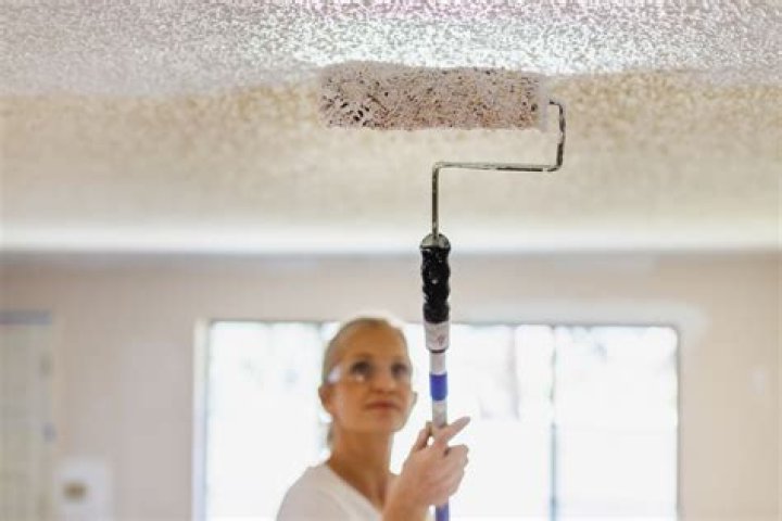 What do people replace popcorn ceilings with?