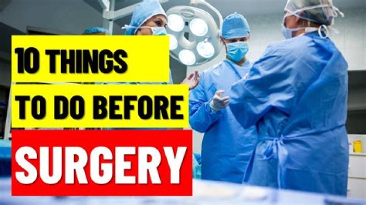 What do they clean your skin with before surgery?