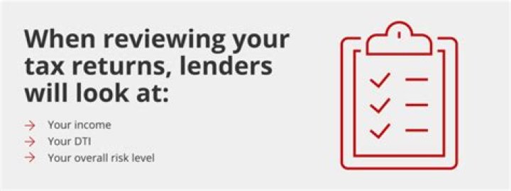 What do underwriters look for on tax returns?