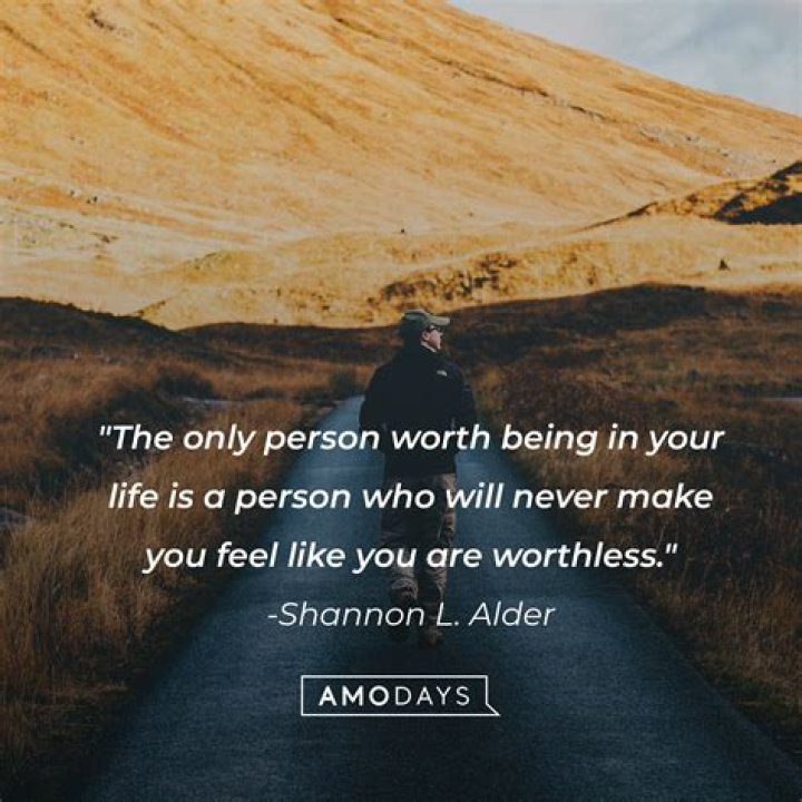What do you say to someone who feels unworthy of love?