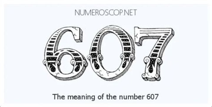 What does 607 mean in text?