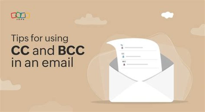 What does BCC stand for in email writing?