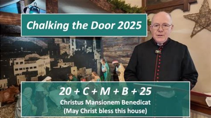 What does chalking of the house mean?