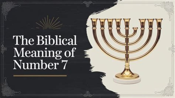 What does the number 7 mean in marriage?