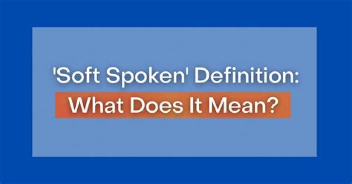 What does too soft mean?