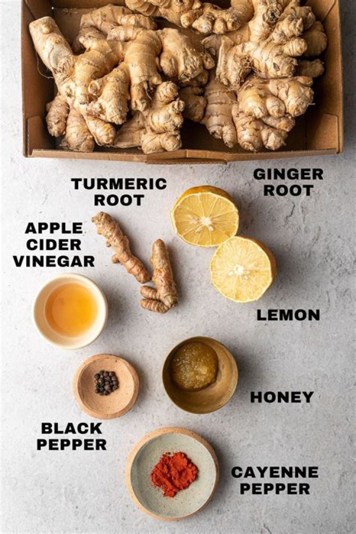 What does turmeric ginger and honey do?