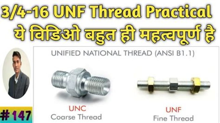 What does UNF thread stand for?