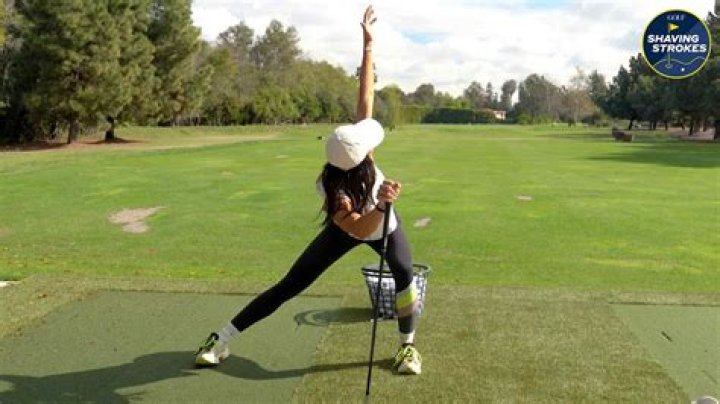 What exercises should you do before playing golf?